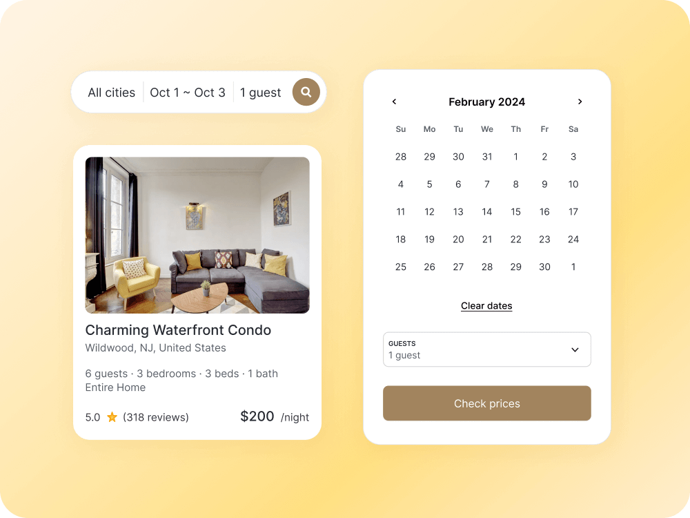 Website widgets